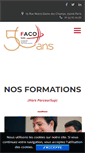 Mobile Screenshot of facoparis.com